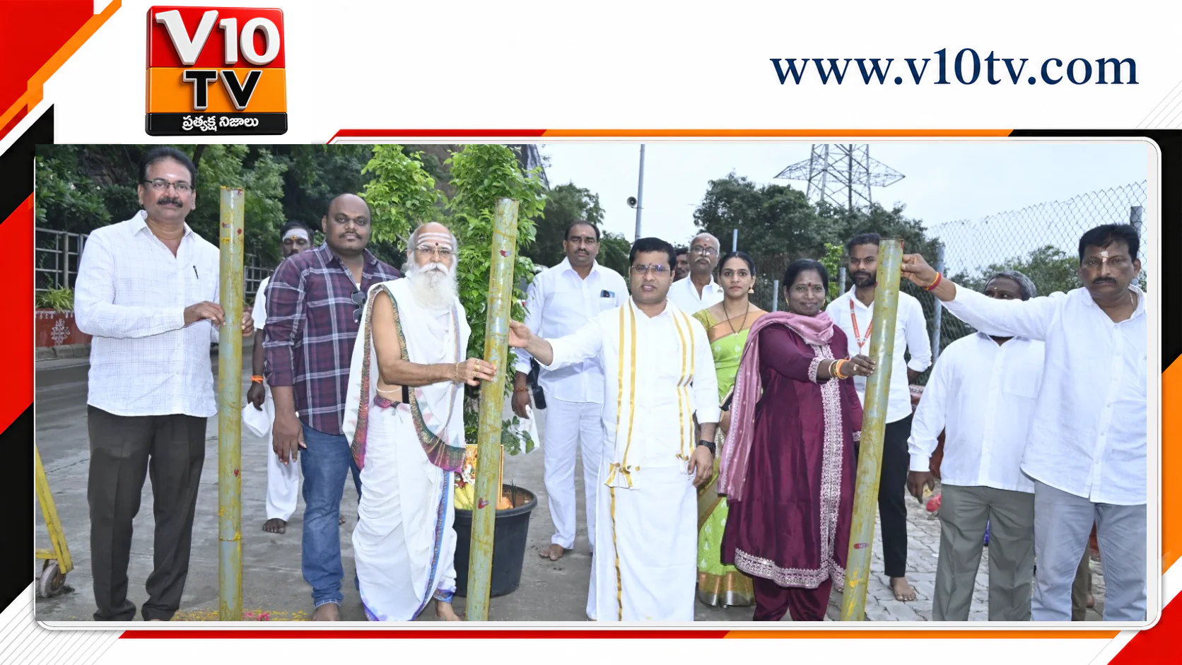 దసరా క్యూలైన్ల పనులకు శ్రీకారం — చిత్రం 2