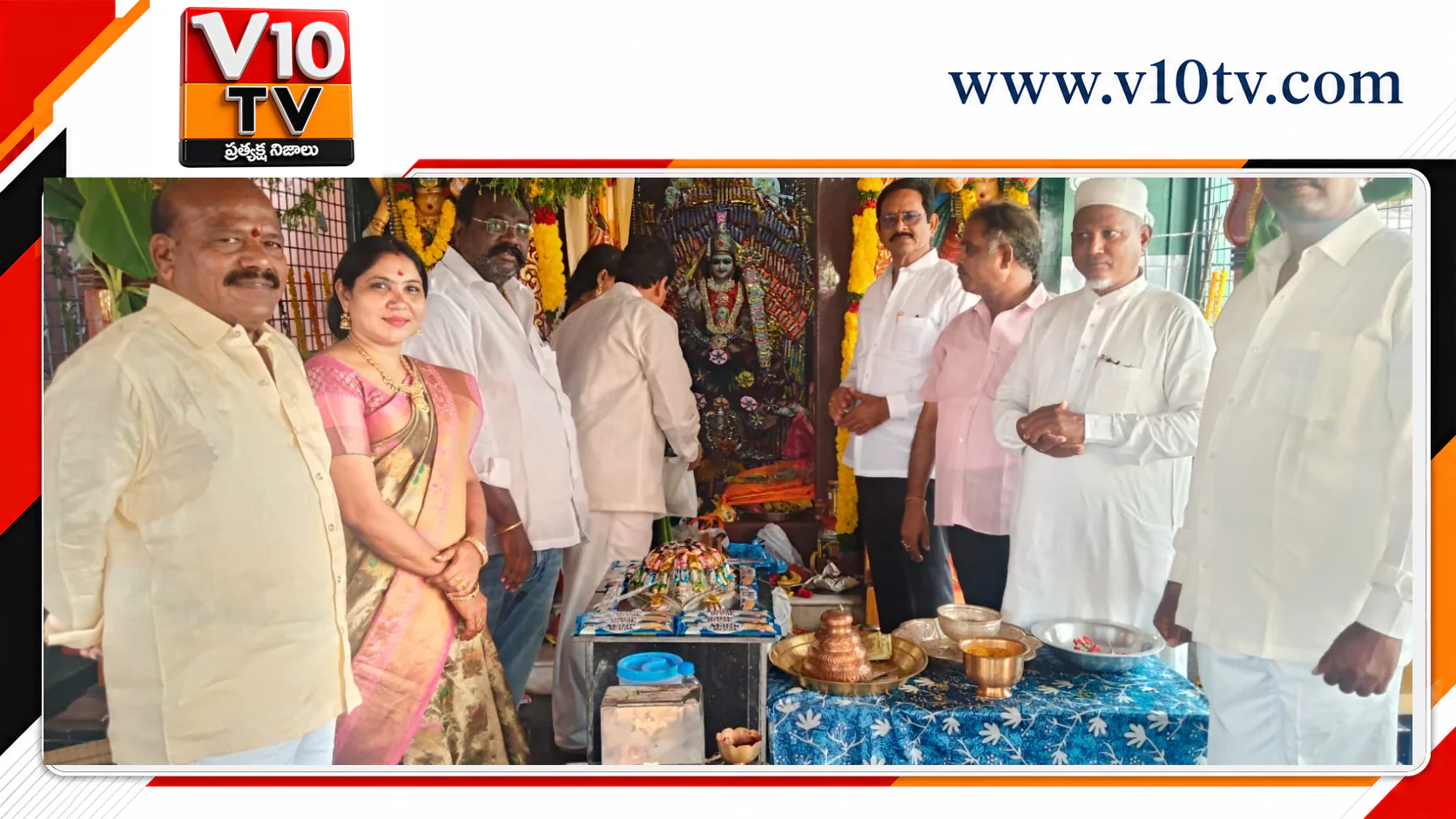 భక్తిశ్రద్ధలతో సంతోషిమాత 17వ వార్షికోత్సవం — చిత్రం 1