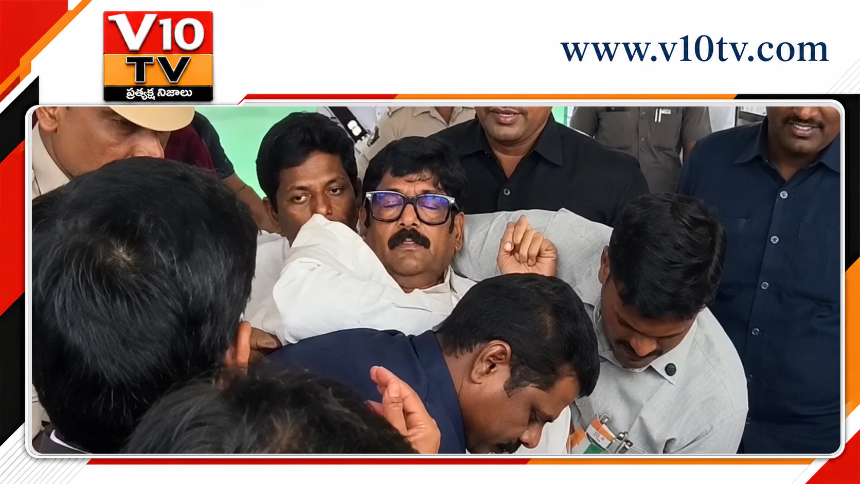 ప్రసంగిస్తూ స్పృహ కోల్పోయిన మంత్రి ఆనం — చిత్రం 1